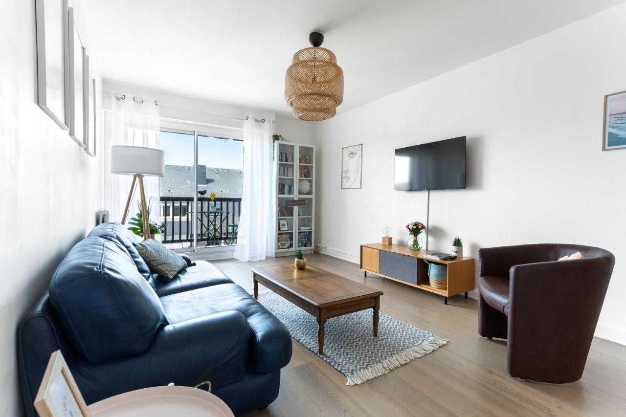 Le Cosy Avec Piscine, Balcon Et Parking Apartment Trouville-sur-Mer Exterior photo